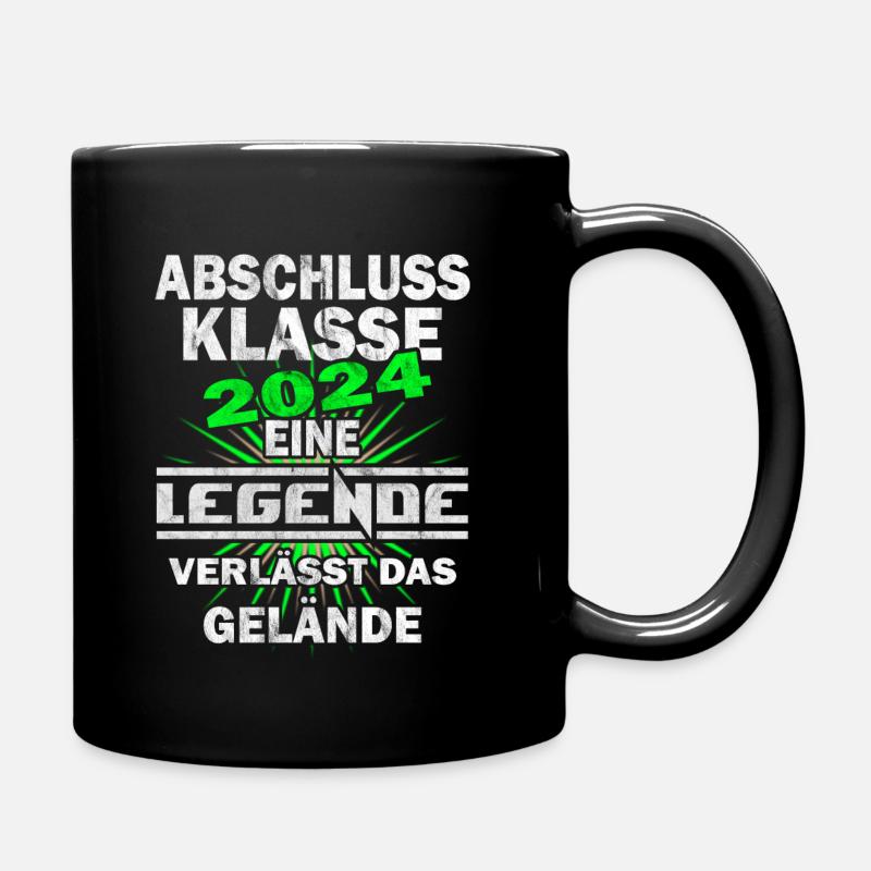 Schulabschluss | Abschlussklasse 2024 | Schüler - Tasse einfarbig - Schwarz