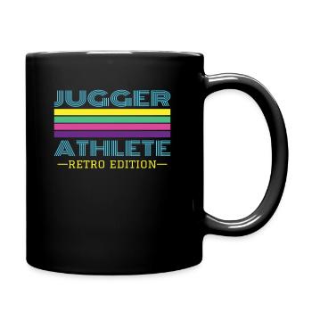 Jugger Athlete Retro Edition Funny Jugger - Mug uni - noir - Droite
