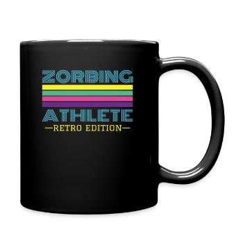 Drôle de Zorbing Rétro des années 90 - Mug uni - noir - Droite
