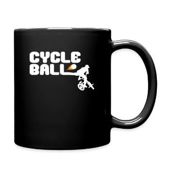 Cycle Ball Funny Cycle Ball - Full Colour Mug - black - Right