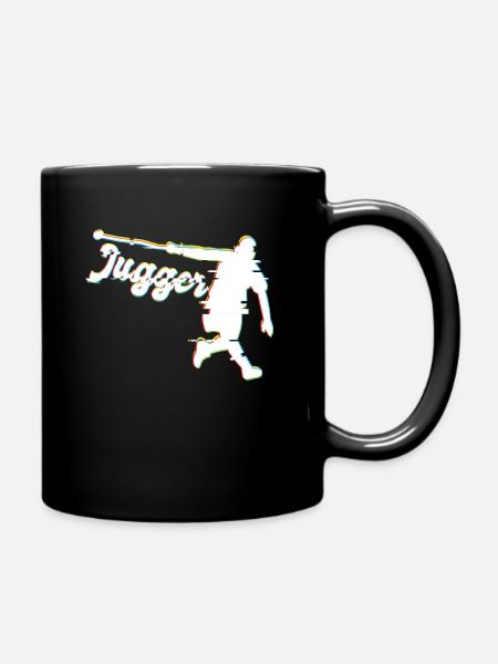 Glitched Funny Jugger - Mug uni - noir