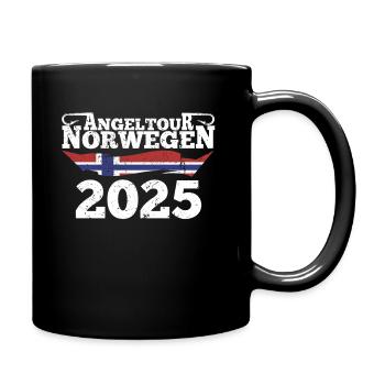 Norvège Pêche 2025 - Mug uni - noir - Droite