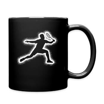 Badminton Badminton Joueurs Enfants Badminton Garçons - Mug uni - noir - Droite