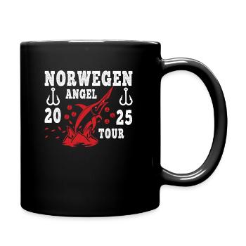 Voyage de pêche en Norvège 2025 - Mug uni - noir - Droite
