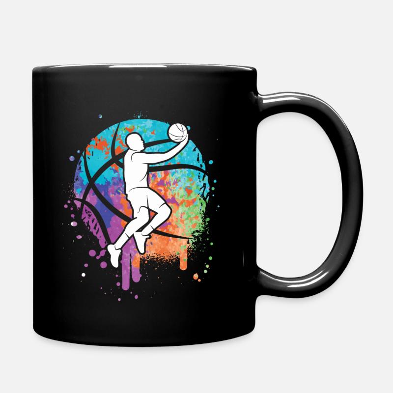 Basketteurs Enfants Garçons Basketball Filles - Mug uni - noir