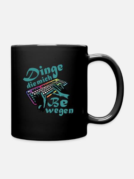 Les choses qui me touchent Funny Gaming - Mug uni - noir