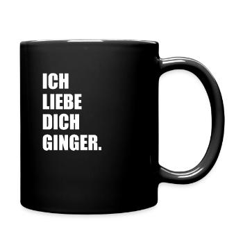 Funny Valentine - Full Colour Mug - black - Right