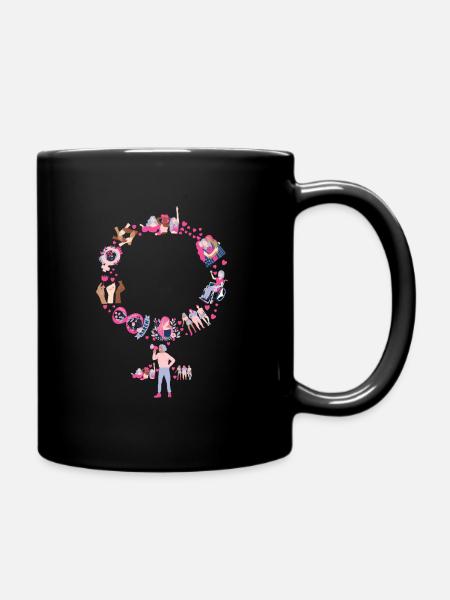Bonne Journée de la Femme Journée Internationale de la Femme - Mug uni - noir