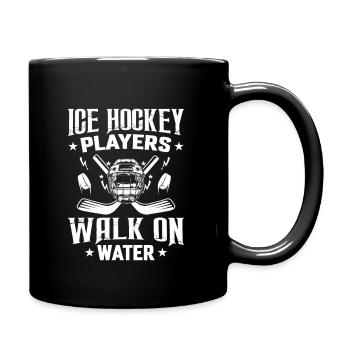 Hockey Hockey Funny Sarcastic - Full Colour Mug - black - Right