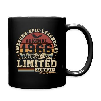 1966 Vintage Vintage Rétro Cadeau d’anniversaire - Mug uni - noir - Droite