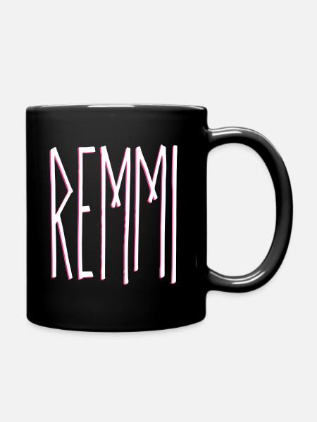 REMMI | Remmi-Demmi | Partnerlook - Tasse einfarbig - Schwarz