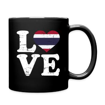 Thailand - Full Colour Mug - black - Right