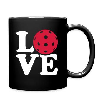 Pickleball - Full Colour Mug - black - Right