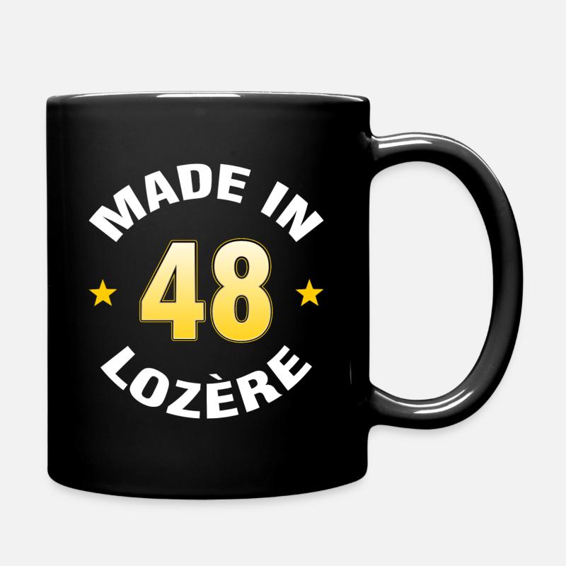 Lozère - Mug uni - noir