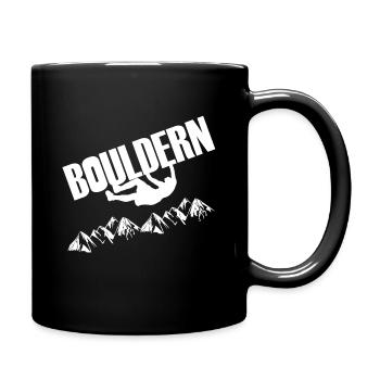 bloc - Mug uni - noir - Droite