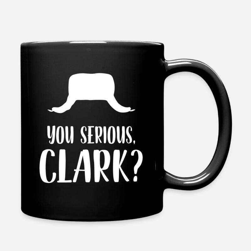 Du ernsthafter Clark - Tasse einfarbig - Schwarz