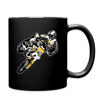 Enduro Offroad - Mug uni - noir - Droite