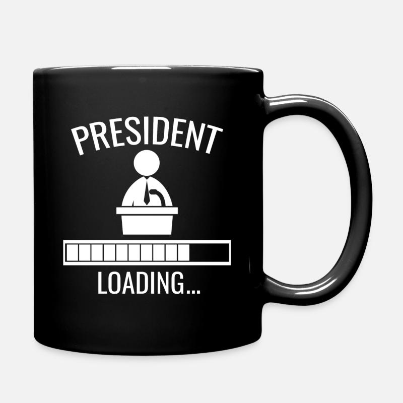 Chargement du président - Mug uni - noir