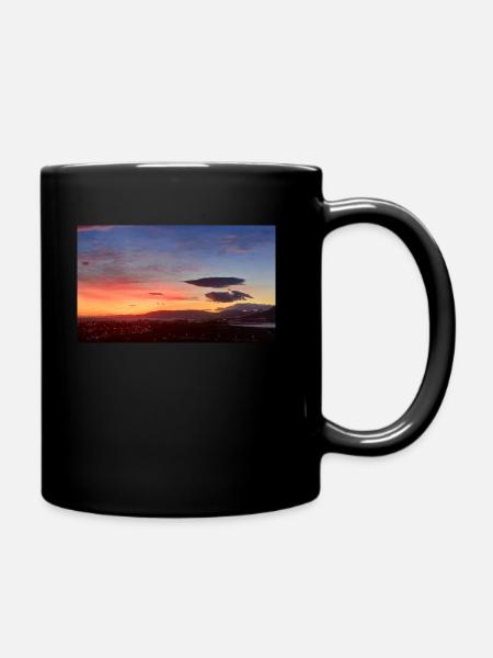 COUCHER DE SOLEIL - Mug uni - noir