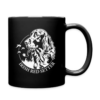 Irish Red Setter Hunting Dog Hunting Dogs Dogs Wilsigns - Full Colour Mug - black - Right