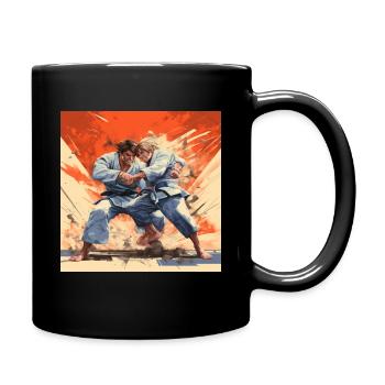 Manga Judo - Full Colour Mug - black - Right