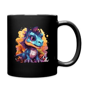 Dragon Kid - Full Colour Mug - black - Right