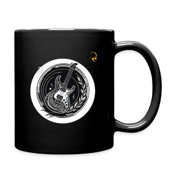 MY MUSIC LABEL - Full Colour Mug - black - Right