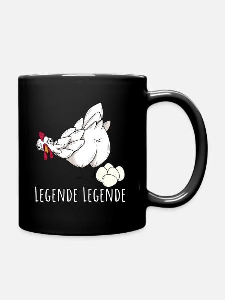 Legende Legende - Tasse einfarbig - Schwarz