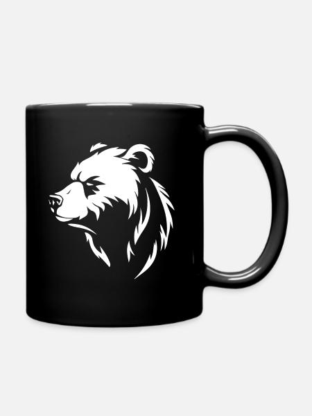 Ours - Mug uni - noir