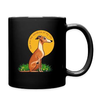 You Are The Sunshine Of My Life - Full Colour Mug - black - Right