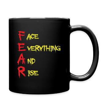 FEAR Accessoires - Tasse einfarbig - Schwarz - Rechts