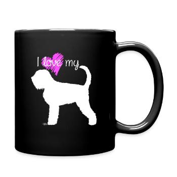 loveblackrussian - Tasse einfarbig - Schwarz - Rechts