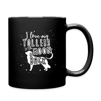 Toller Moon 01 - Mug uni - noir - Droite