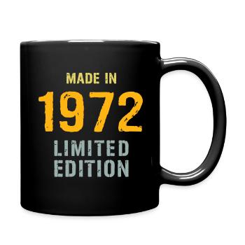 Born in 1972 - Full Colour Mug - black - Right
