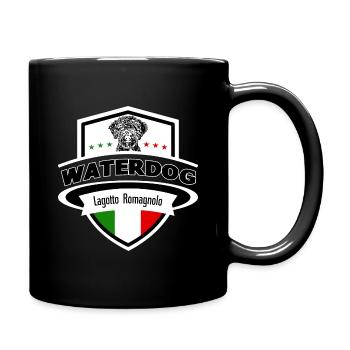 Wappen 2 1 - Tasse einfarbig - Schwarz - Rechts