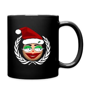 Chemise Nicolausfrau Kußmund pour la fête de Noël - Mug uni - noir - Droite