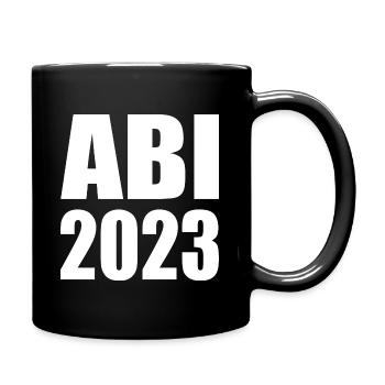 Abi 2023 - Tasse einfarbig - Schwarz - Rechts