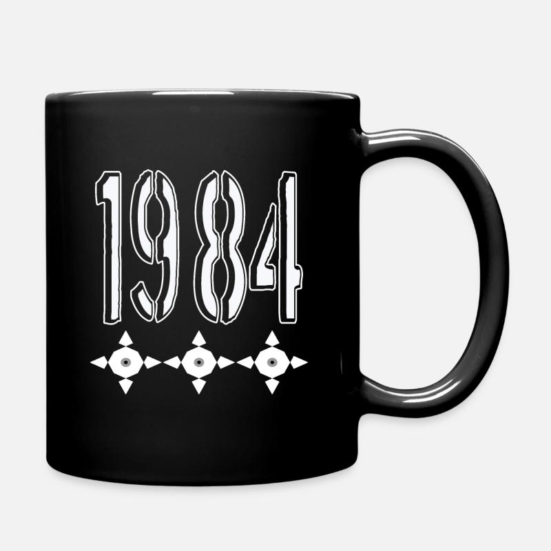 1984 caméra de surveillance complot filmé - Mug uni - noir