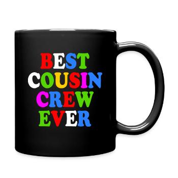 Best cousin crew ever - Full Colour Mug - black - Right