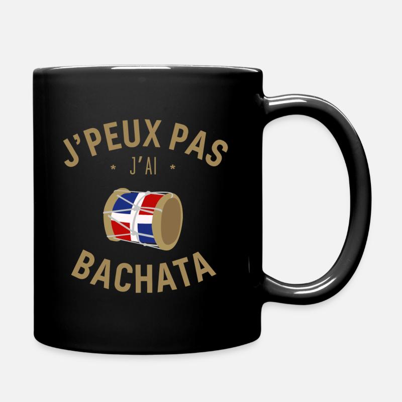 J peux pas j ai Bachata - Mug uni - noir