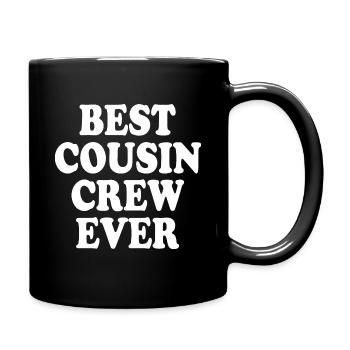 Best cousin crew ever - Full Colour Mug - black - Right
