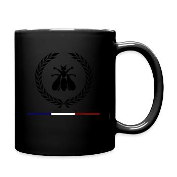 abeille napoléon - Mug uni - noir - Droite