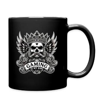 Jeux, Gamer, Jeux vidéo, Console - Mug uni - noir - Droite