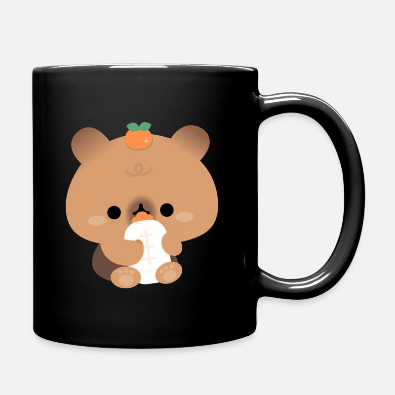 Capybara Toddler - Full Colour Mug - black