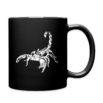 Scorpion - Mug uni - noir - Droite