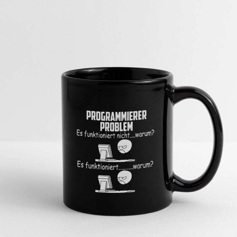 Programmieren Coding Computer Informatik Geek Tasse einfarbig