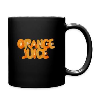 orange juice - Full Colour Mug - black - Right