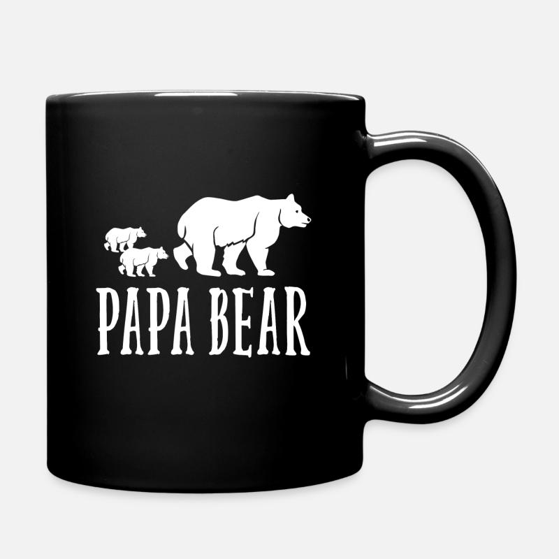 Daddy Bear - Full Colour Mug - black