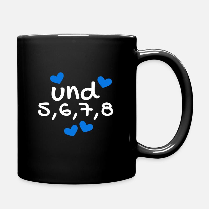 Tanzen Tanz Tanzkurs Rhythmus - Tasse einfarbig - Schwarz