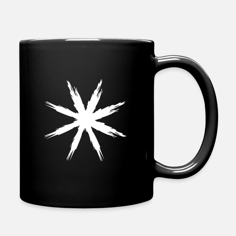 Abstract design - Full Colour Mug - black